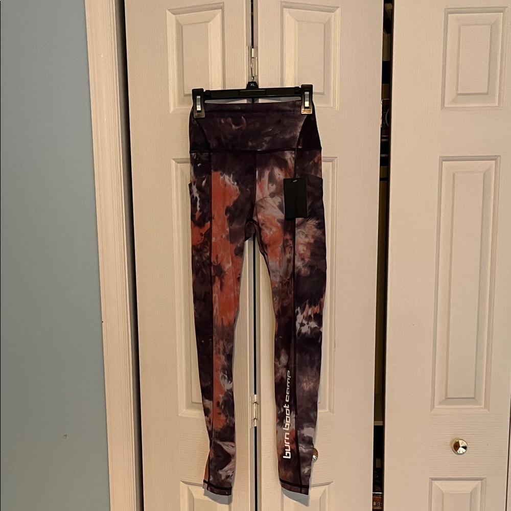 Burn Boor Camp rose mauve Tie-Dye Leggings